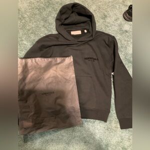 NEW!! Essentials Fear of God Black Hoodie for Men
